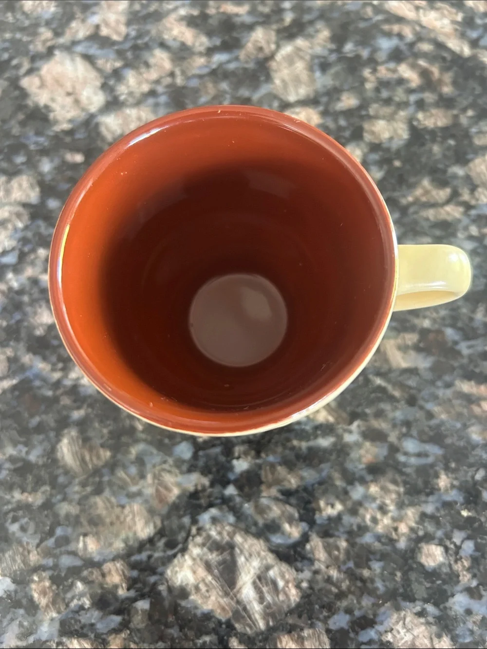 Cream and Terracotta Ceramic Espresso Cup and Saucer Set - Home Kitchen